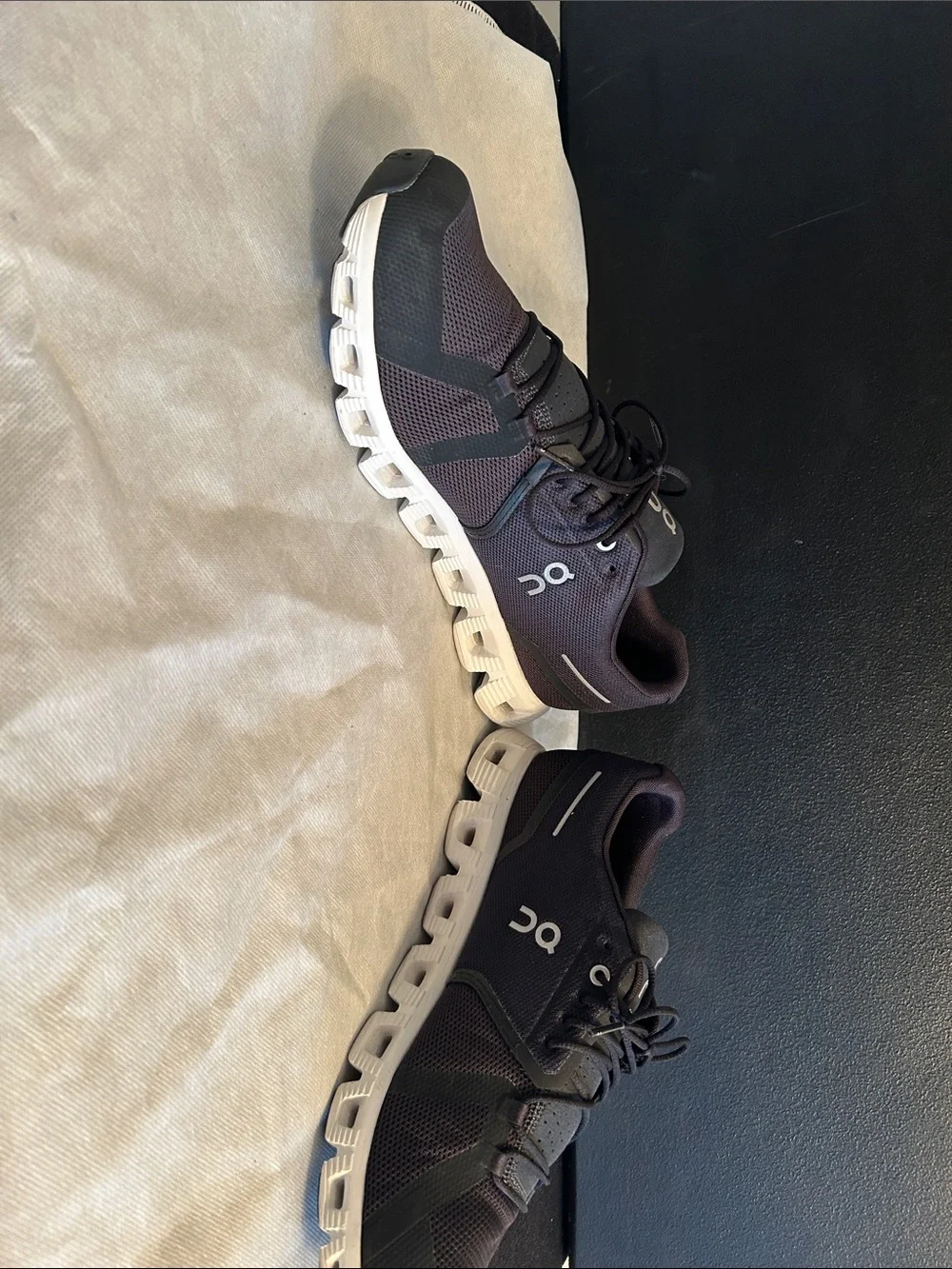 On Running Men’s Athletic Shoes in Dark Brown and Black